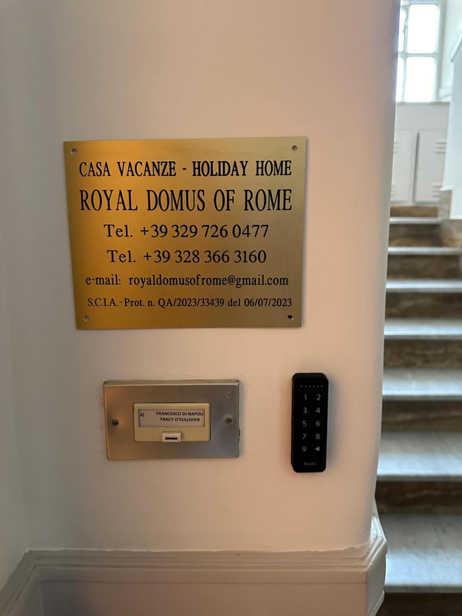 Royal Domus Of Rome Apartment ภายนอก รูปภาพ